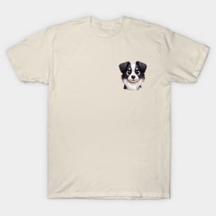 Small Version - Intelligent Border Collie T-Shirt